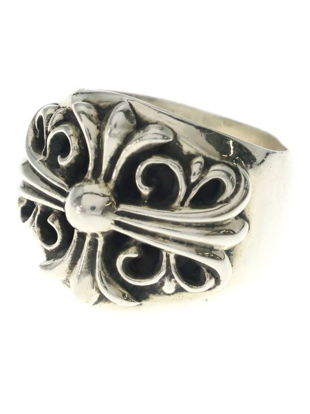 Chrome Hearts Keeper Ring Silver